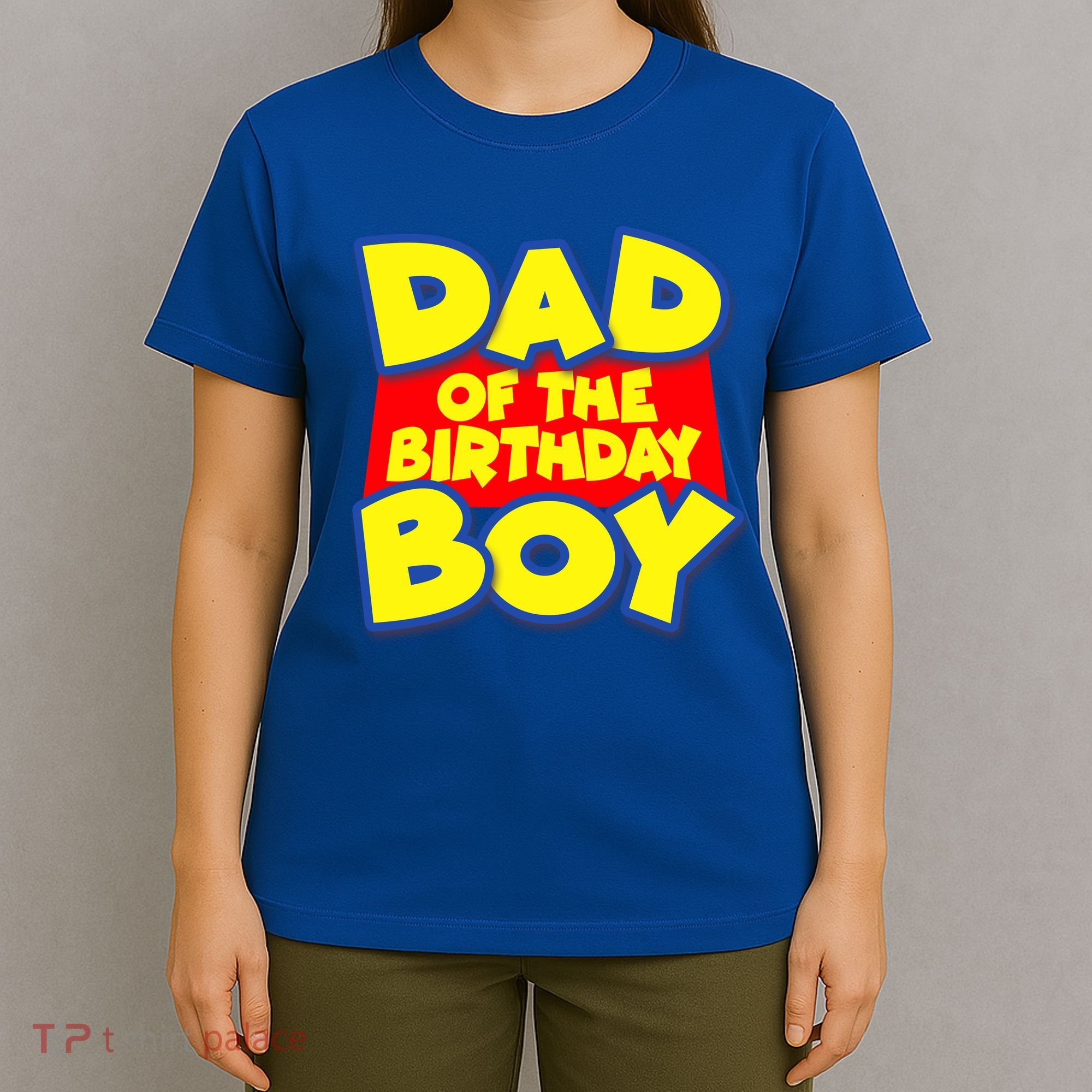 Cartoony Dad of the Birthday Boy T-Shirt