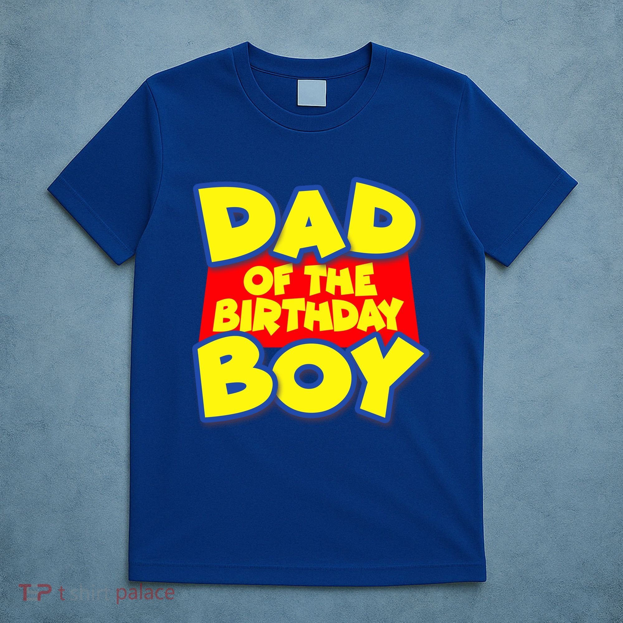 Cartoony Dad of the Birthday Boy T-Shirt