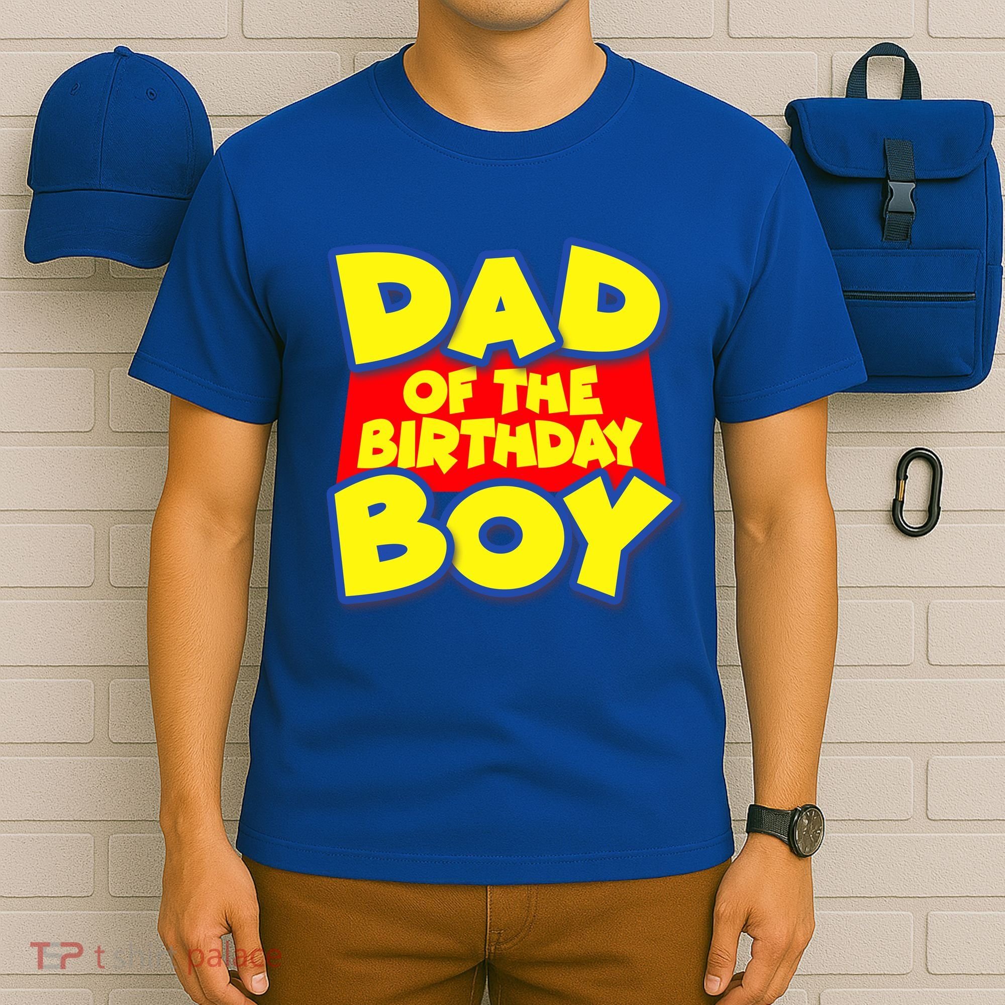 Cartoony Dad of the Birthday Boy T-Shirt