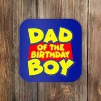 Cartoony Dad of the Birthday Boy Coaster thumb 0