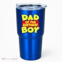 Cartoony Dad of the Birthday Boy Tumbler thumb 0