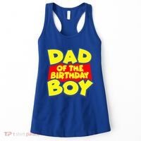 Cartoony Dad of the Birthday Boy Women's Tank Top thumb 0