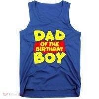 Cartoony Dad of the Birthday Boy Tank Top thumb 0