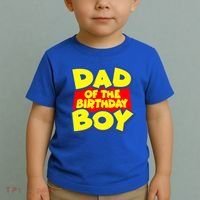 Cartoony Dad of the Birthday Boy Toddler T-Shirt thumb 2