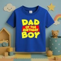 Cartoony Dad of the Birthday Boy Toddler T-Shirt thumb 3