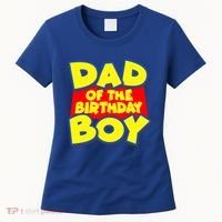 Cartoony Dad of the Birthday Boy Women's T-Shirt thumb 0