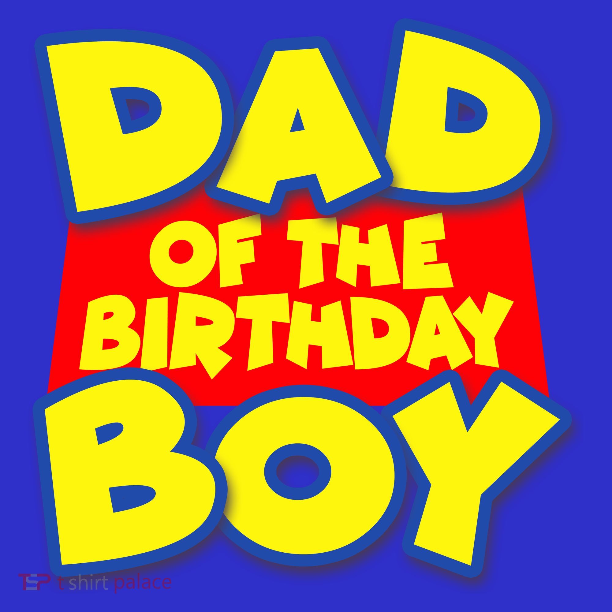 Cartoony Dad of the Birthday Boy Women's T-Shirt