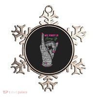 Cool AKA Sorority My Pinky Is Always Up Word Art Ornament thumb 0