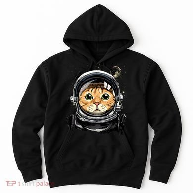 Cat Astronaut Space Exploration Astronomy Lover Hoodie