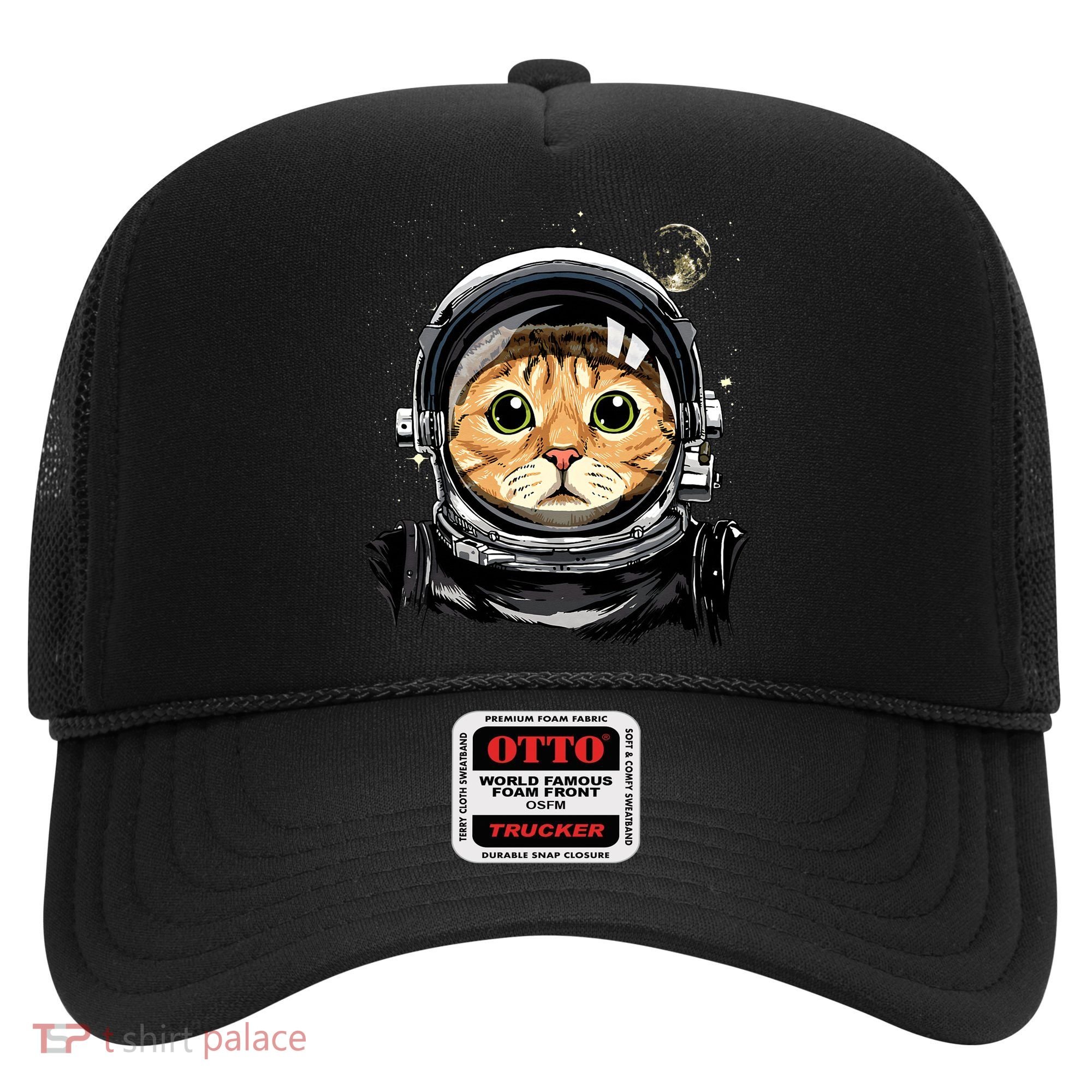 Cat Astronaut Space Exploration Astronomy Lover Hat