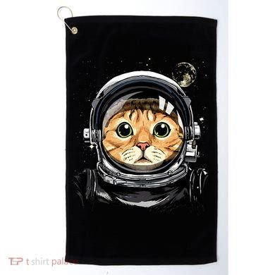 Cat Astronaut Space Exploration Astronomy Lover Golf Towel