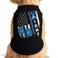 Child Abuse Survivor Child Abuse Prevention Month Rainbow Doggie Tank thumb 0