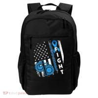 Child Abuse Survivor Child Abuse Prevention Month Rainbow Backpack thumb 0