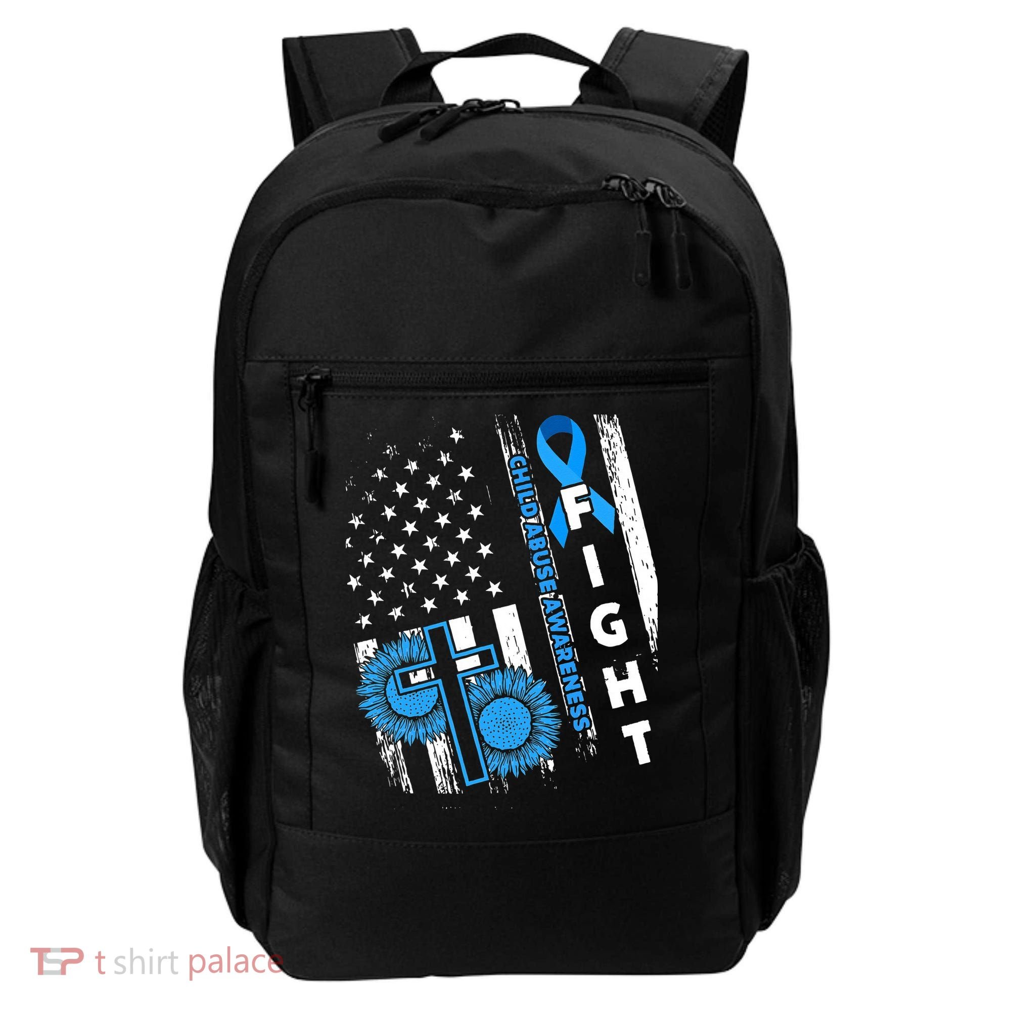 Child Abuse Survivor Child Abuse Prevention Month Rainbow Backpack