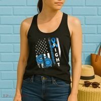 Child Abuse Survivor Child Abuse Prevention Month Rainbow Women's Tank Top thumb 2