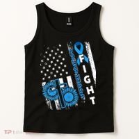 Child Abuse Survivor Child Abuse Prevention Month Rainbow Tank Top thumb 2