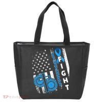 Child Abuse Survivor Child Abuse Prevention Month Rainbow Tote Bag thumb 0