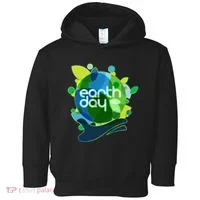 Cool Abstract Shapes Earth Day Toddler Hoodie thumb 0