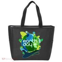 Cool Abstract Shapes Earth Day Tote Bag thumb 0