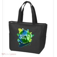 Cool Abstract Shapes Earth Day Tote Bag thumb 3