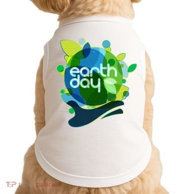 Cool Abstract Shapes Earth Day Doggie Tank