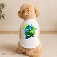 Cool Abstract Shapes Earth Day Doggie Tank thumb 2