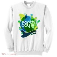 Cool Abstract Shapes Earth Day Sweatshirt thumb 0