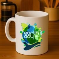 Cool Abstract Shapes Earth Day Coffee Mug thumb 4