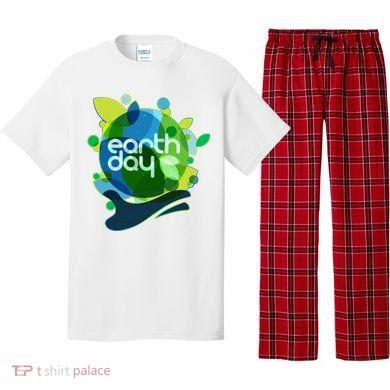 Cool Abstract Shapes Earth Day Pajama Set