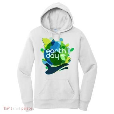 Cool Abstract Shapes Earth Day Women's Hoodie