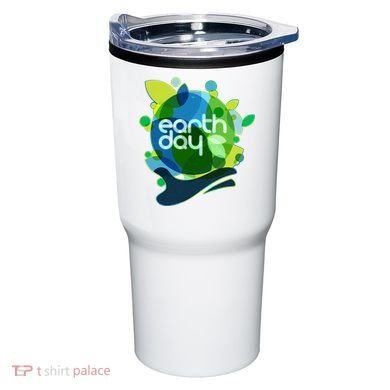 Cool Abstract Shapes Earth Day Tumbler