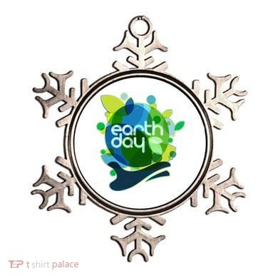 Cool Abstract Shapes Earth Day Ornament