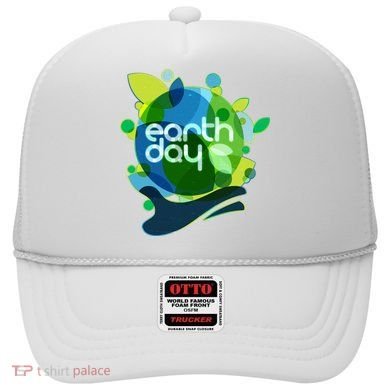 Cool Abstract Shapes Earth Day Hat
