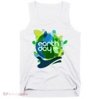 Cool Abstract Shapes Earth Day Tank Top thumb 0
