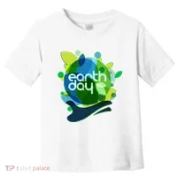 Cool Abstract Shapes Earth Day Toddler T-Shirt thumb 0