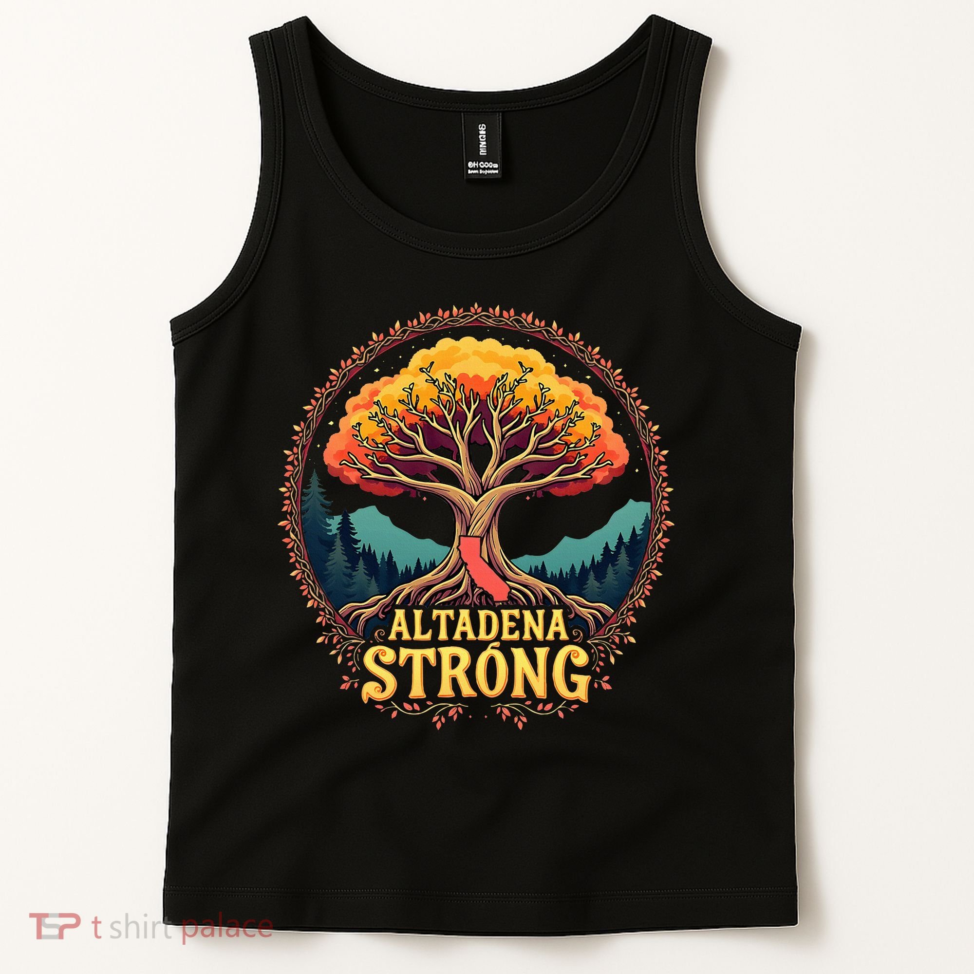 California Altadena Strong Women Supporters Tank Top