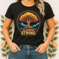 California Altadena Strong Women Supporters Women's T-Shirt thumb 2