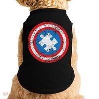 Captain Autism Superhero Autism Support Doggie Tank thumb 0