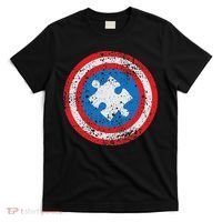 Captain Autism Superhero Autism Support T-Shirt thumb 0