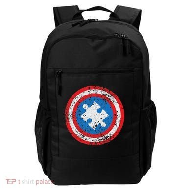 Captain Autism Superhero Autism Support Backpack