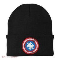 Captain Autism Superhero Autism Support Beanie thumb 0