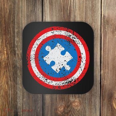 Captain Autism Superhero Autism Support Coaster