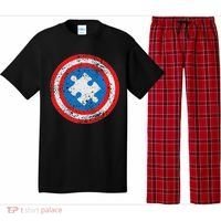 Captain Autism Superhero Autism Support Pajama Set thumb 0