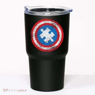 Captain Autism Superhero Autism Support Tumbler