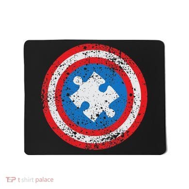 Captain Autism Superhero Autism Support Mousepad