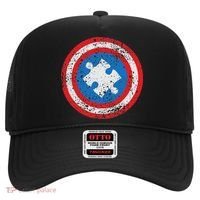 Captain Autism Superhero Autism Support Hat thumb 0