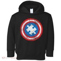 Captain Autism Superhero Autism Support Toddler Hoodie thumb 0