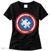 Captain Autism Superhero Autism Support Women's T-Shirt thumb 0