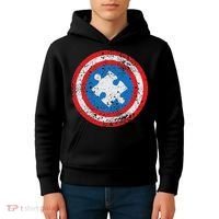 Captain Autism Superhero Autism Support Kids Hoodie thumb 4