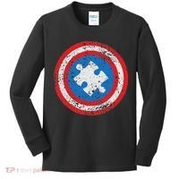 Captain Autism Superhero Autism Support Kids Long Sleeve Shirt thumb 0